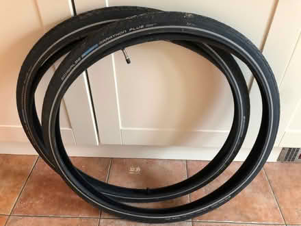 Photo of free 2x puncture proof bike tyres (Manchester, Didsbury, M20) #1
