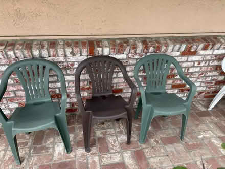 Photo of free Plastic chairs (Rancho Rinconada, Cupertino) #1