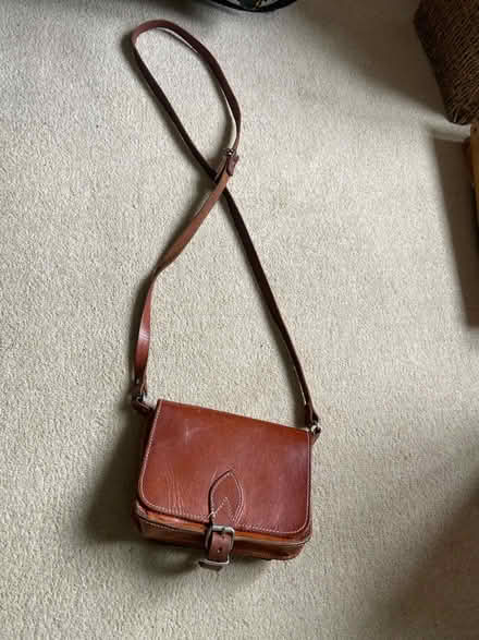 Photo of free Little leather handbag (Barnes) #1