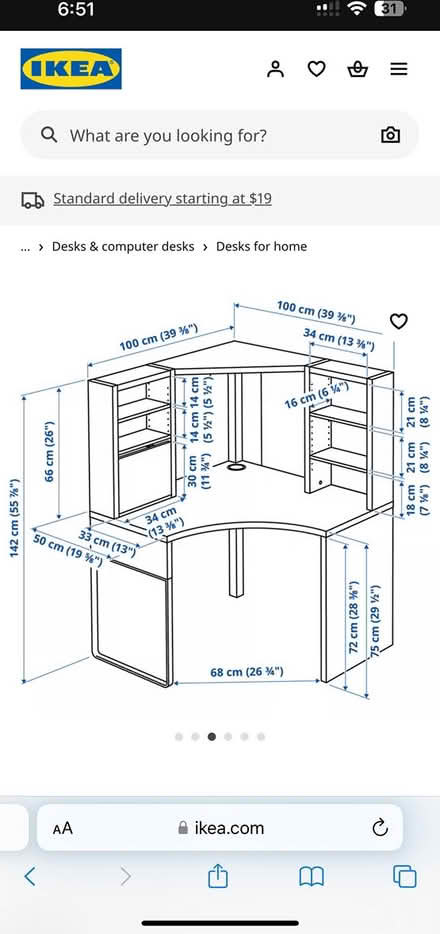 Photo of free IKEA workstation corner (Sunnyvale) #2