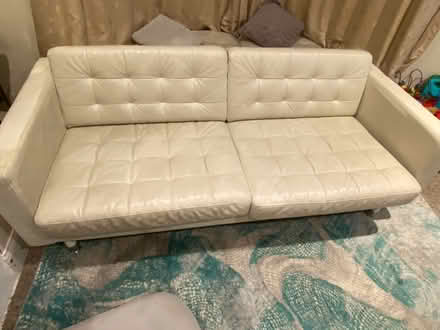 Photo of free Three seater IKEA sofa (Barking IG11) #2