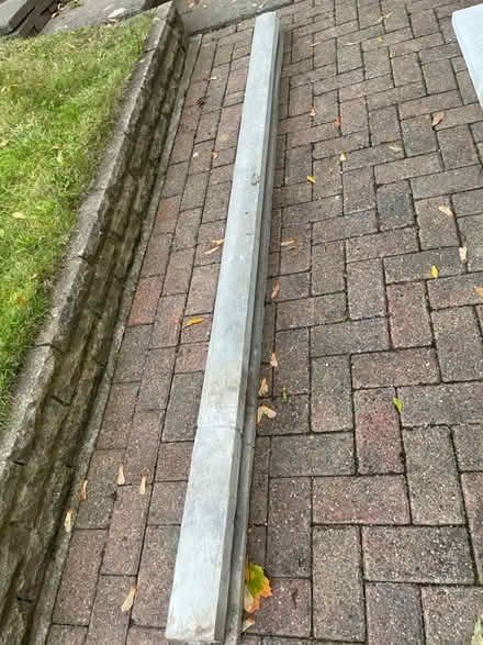 Photo of free Concrete fence post (Colwyn Bay) #1
