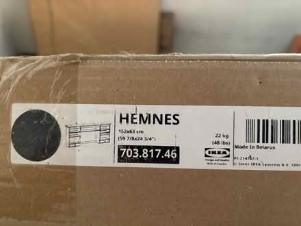 Photo of free IKEA Hemnes Desk Hutch (Parole) #1