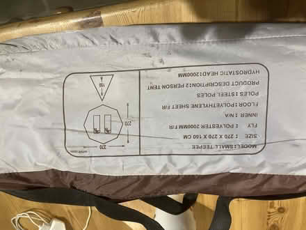 Photo of free 2-person teepee tent (Old Town TN34) #1