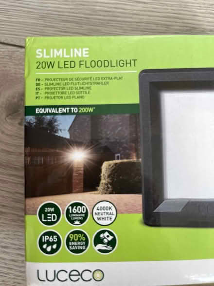Photo of free Slimline 20W LED floodlight (Norton-Lees, S8) #2
