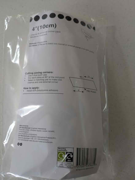 Photo of free Polystyrene coving (Kenilworth) #2