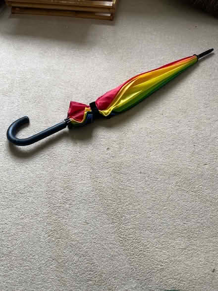 Photo of free Rainbow umbrella (Barnes) #2