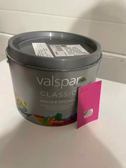 Photo of free Valspar pink paint (HD1, Huddersfield) #1
