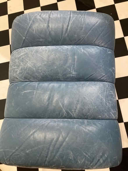 Photo of free Stool - leather and chrome (Hollingdean BN1) #2