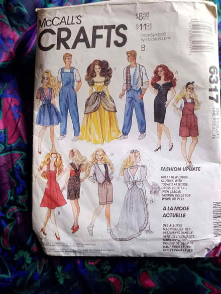 Photo of free Barbie doll dress pattern (Higher Bebington CH63) #1