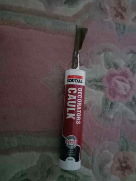 Photo of free 3/4 tube of white decorators caulk opened today (South Bermondsey SE16) #1