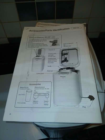 Photo of free Panasonic SD 2500 breadmaker (West Bridgford NG2) #3