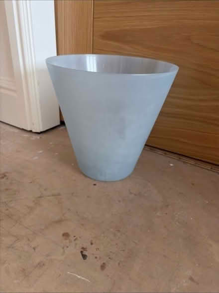 Photo of free Light blue plastic bin (Chiswell Green) #1
