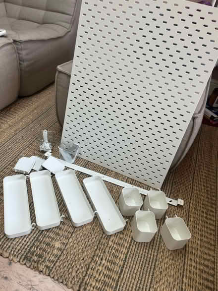 Photo of free Ikea pegboard wall organiser (BN41) #1