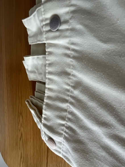 Photo of free Tab top curtains Cream (Broomfield CM1) #3
