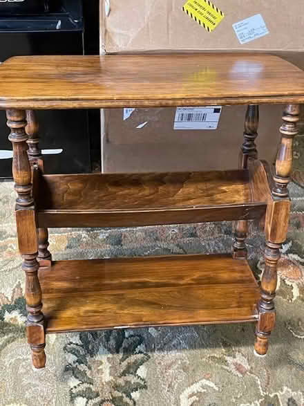 Photo of free Small Wooden Shelves (Off Foothill) #3