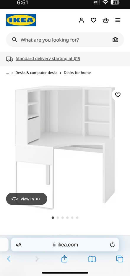 Photo of free IKEA workstation corner (Sunnyvale) #1