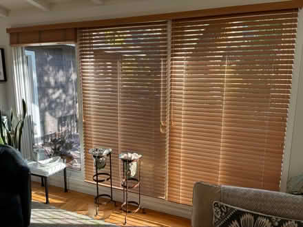 Photo of free 5 Wooden Blinds (1 Block from MV Library) #2