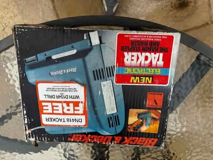 Photo of free Black and Decker Nail and Staple Tacker (Woodmancote GL7) #1