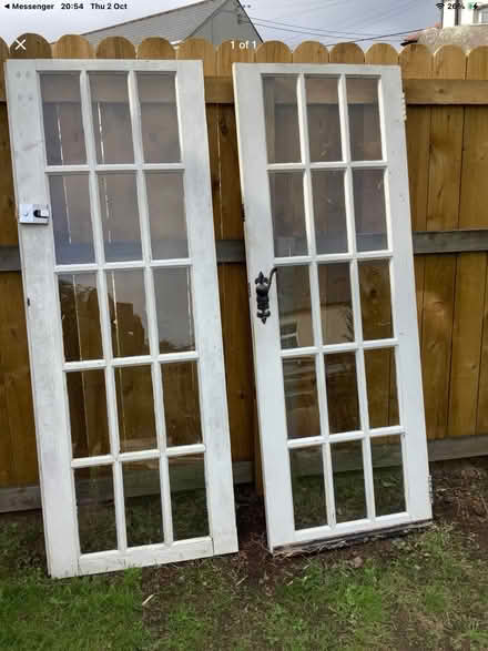 Photo of free Double doors (PL25 5TL) #1