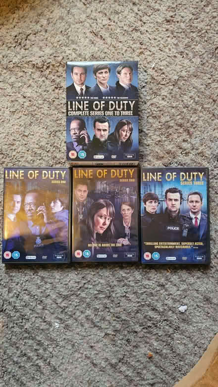 Photo of free Line of Duty DVDs (Leslie KY6) #1