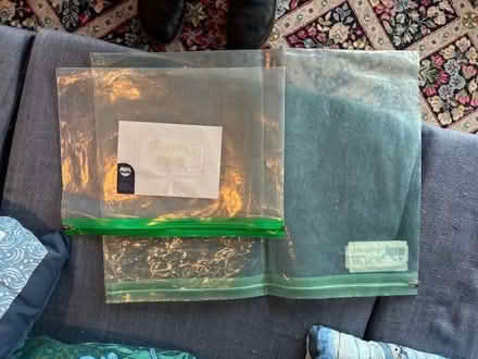 Photo of free Lots of plastic zip folders (Burleigh GL5) #1