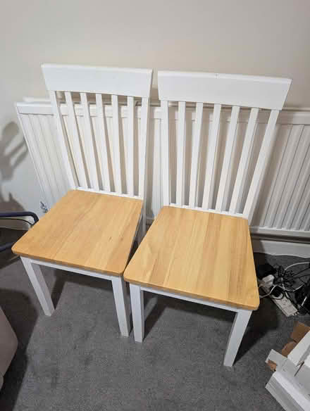 Photo of free 2 dining chairs (Sparkbrook B11) #1
