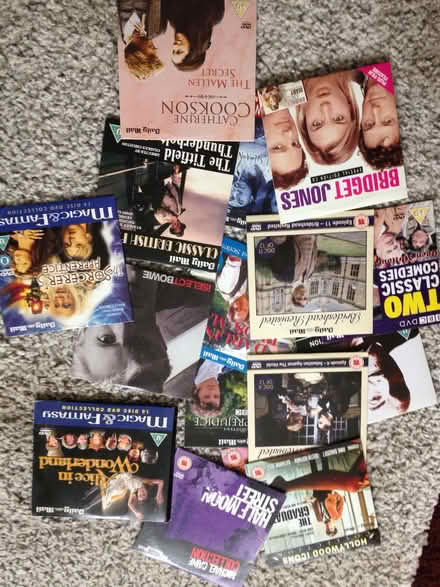 Photo of free Box of DVDs CDs (Oakridge RG21) #1