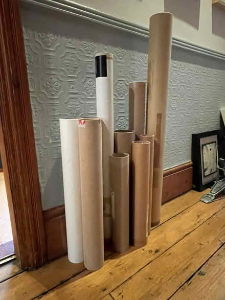 Photo of free Cardboard packing tubes (Chorlton M21) #1