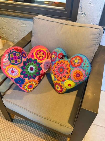 Photo of free Heart Shaped Pillows (Larkspur ca) #4