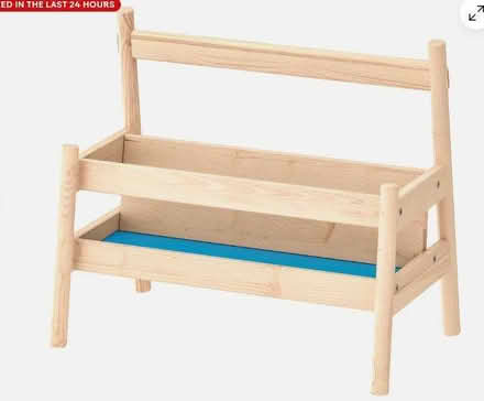 Photo of free 2 x Ikea Flisat picture book shelves/displays (Williamson Park LA1) #1