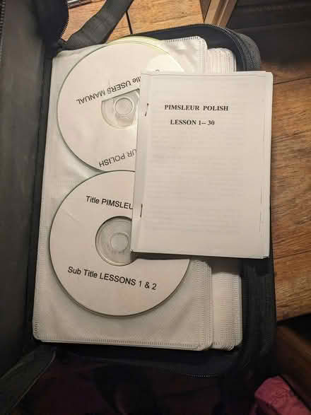 Photo of free Pimsleur Polish course CDs (Turnpike Lane N15) #2