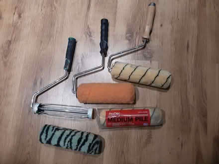 Photo of free Paint rollers etc (Warton LA5) #1