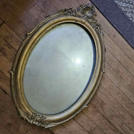 Photo of free Antique Oval Mirror in Frame (1919) (20722 - near Peace Cross) #2