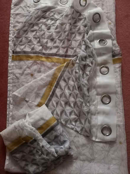 Photo of free A pair of curtains 100%Polyester (Canons Corner HA7) #1