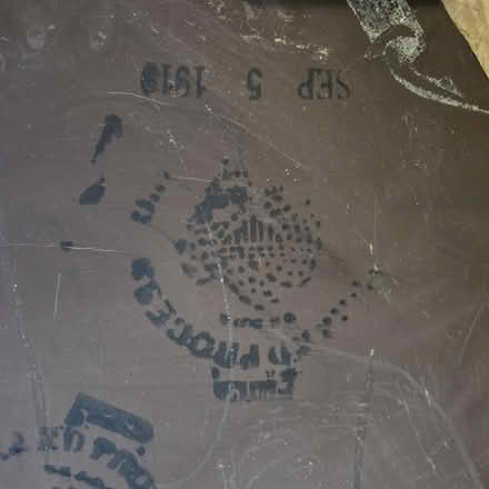 Photo of free Antique Oval Mirror in Frame (1919) (20722 - near Peace Cross) #3