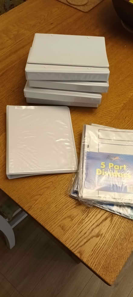 Photo of free A5 binders and dividers (Cogges OX28) #1