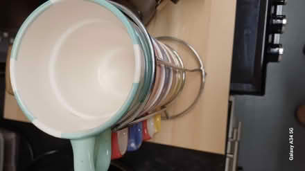Photo of free 5 coffee mugs in a stand .M&S (HP3) #2