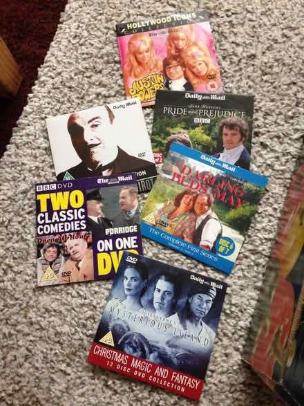 Photo of free Box of DVDs CDs (Oakridge RG21) #3
