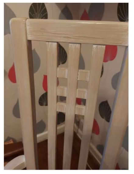 Photo of free Lovely limed oak, upholstered seat chair. (Denby Dale HD8) #3