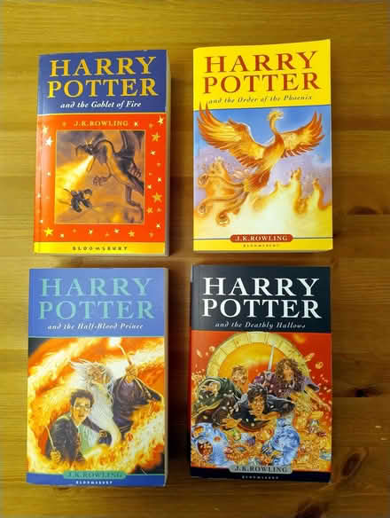 Photo of free Last four Harry Potter novels (Broughton MK10) #1