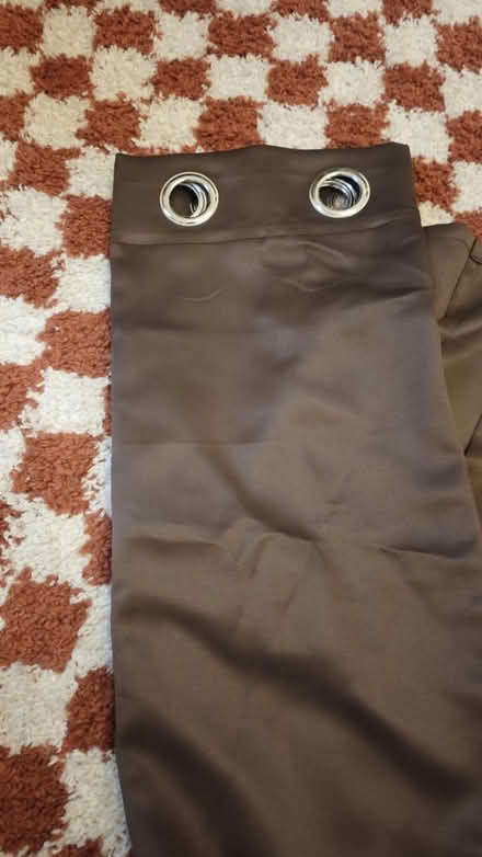 Photo of free Dark brown curtains & poles (Mapperley NG3) #1