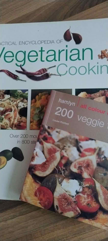 Photo of free X2 vegetarian cook books (WR14 Malvern Link) #1