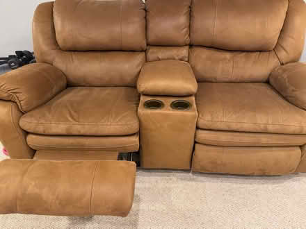 Photo of free Reclining Couch/Love Seat (West Taunton (Oakland)) #1
