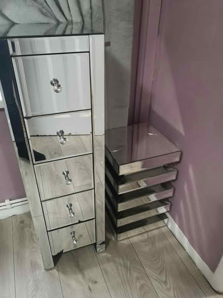 Photo of free Mirrored furniture (Stockport SK8) #1