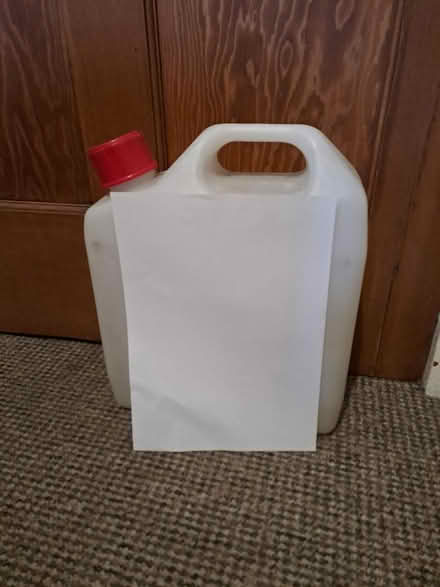 Photo of free Plastic jerry can (Edinburgh, Canonmills EH7) #3