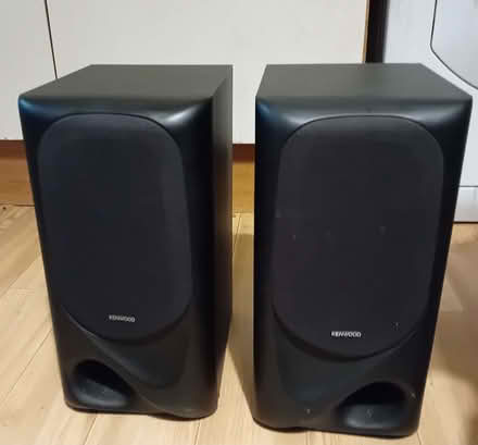 Photo of free Pair of Kenwood Bass Reflex Stereo Speakers (Waterloo L22) #1