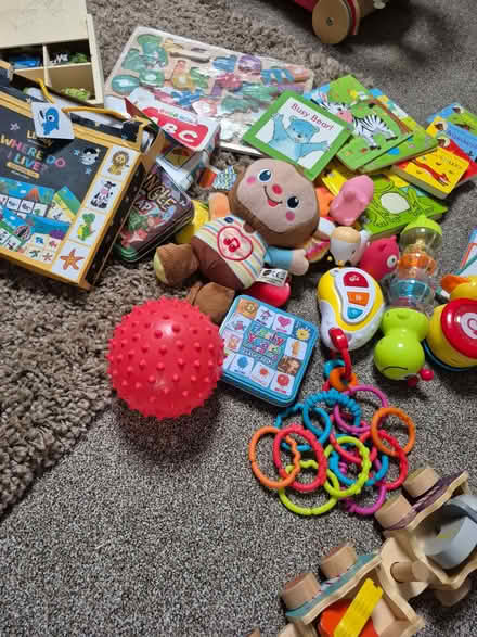 Photo of free Selection of baby/ toddler toys and books (Penrith CA11) #1