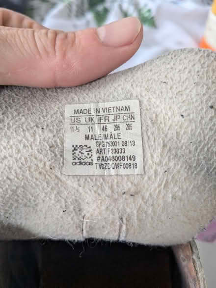 Photo of free Adidas astro turf trainers (Hackbridge) #4