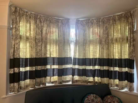 Photo of free Bay window curtains (Winterbourne BS36) #1
